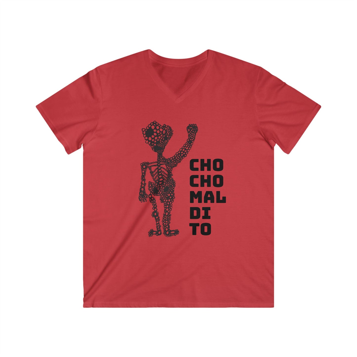 Monito hecho de chochos con puño alzado (2005)