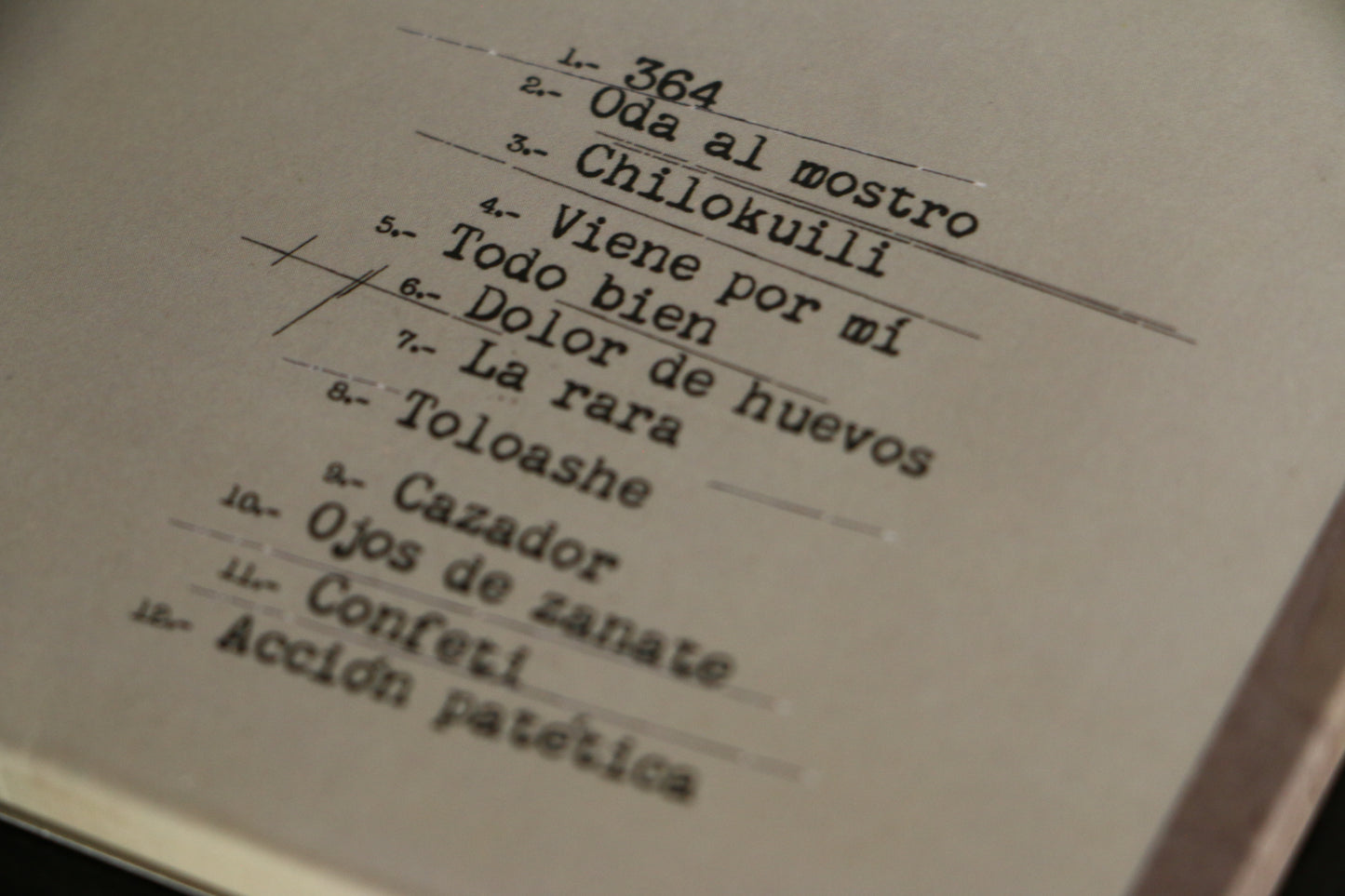 De: Por & Para (2016)