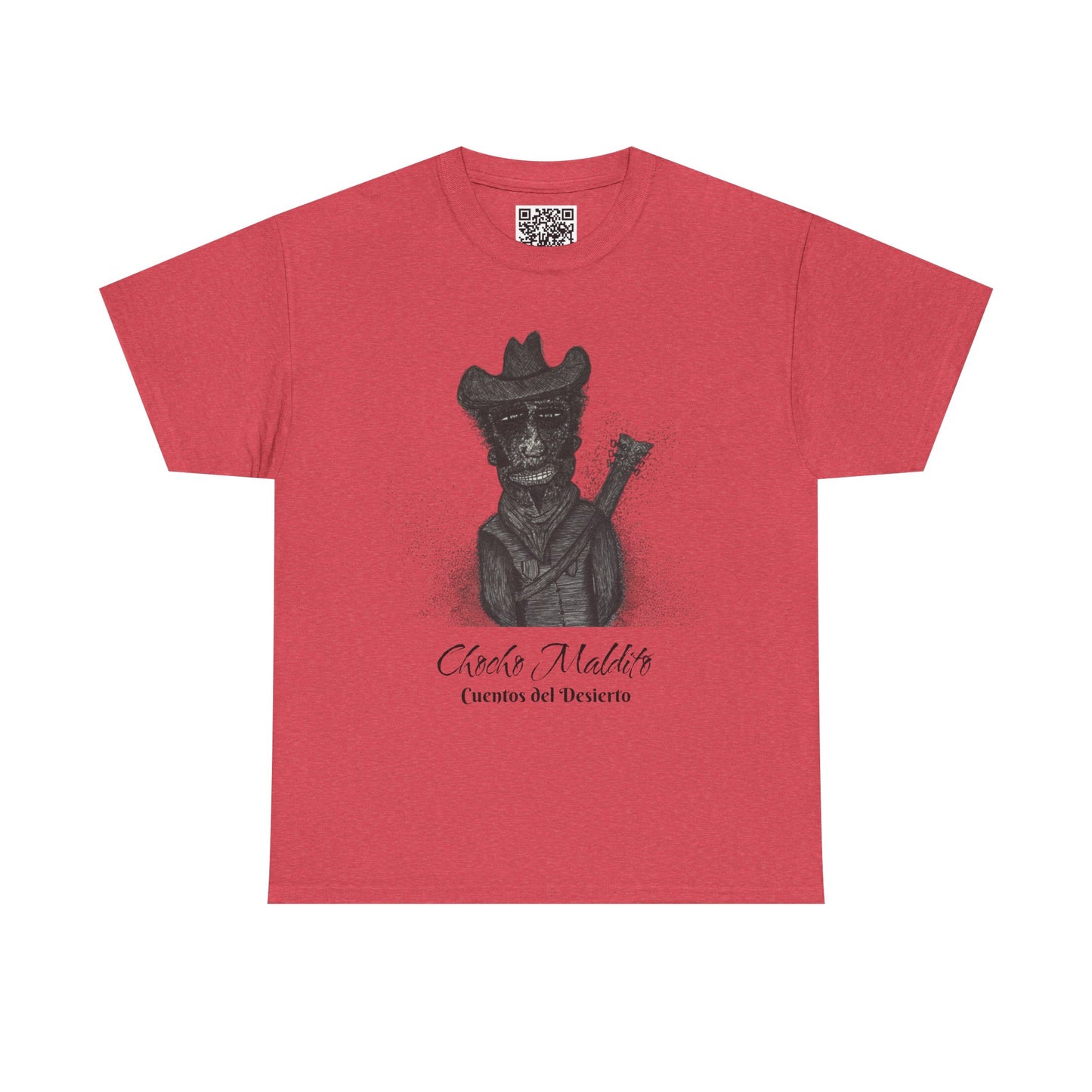 Chacho Maldito Graphic Unisex Heavy Cotton Tee - Cuentos del Desierto Design