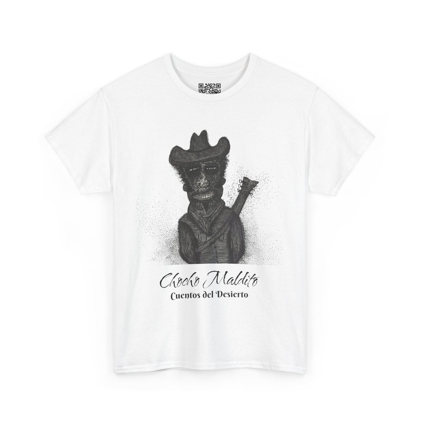 Chacho Maldito Graphic Unisex Heavy Cotton Tee - Cuentos del Desierto Design