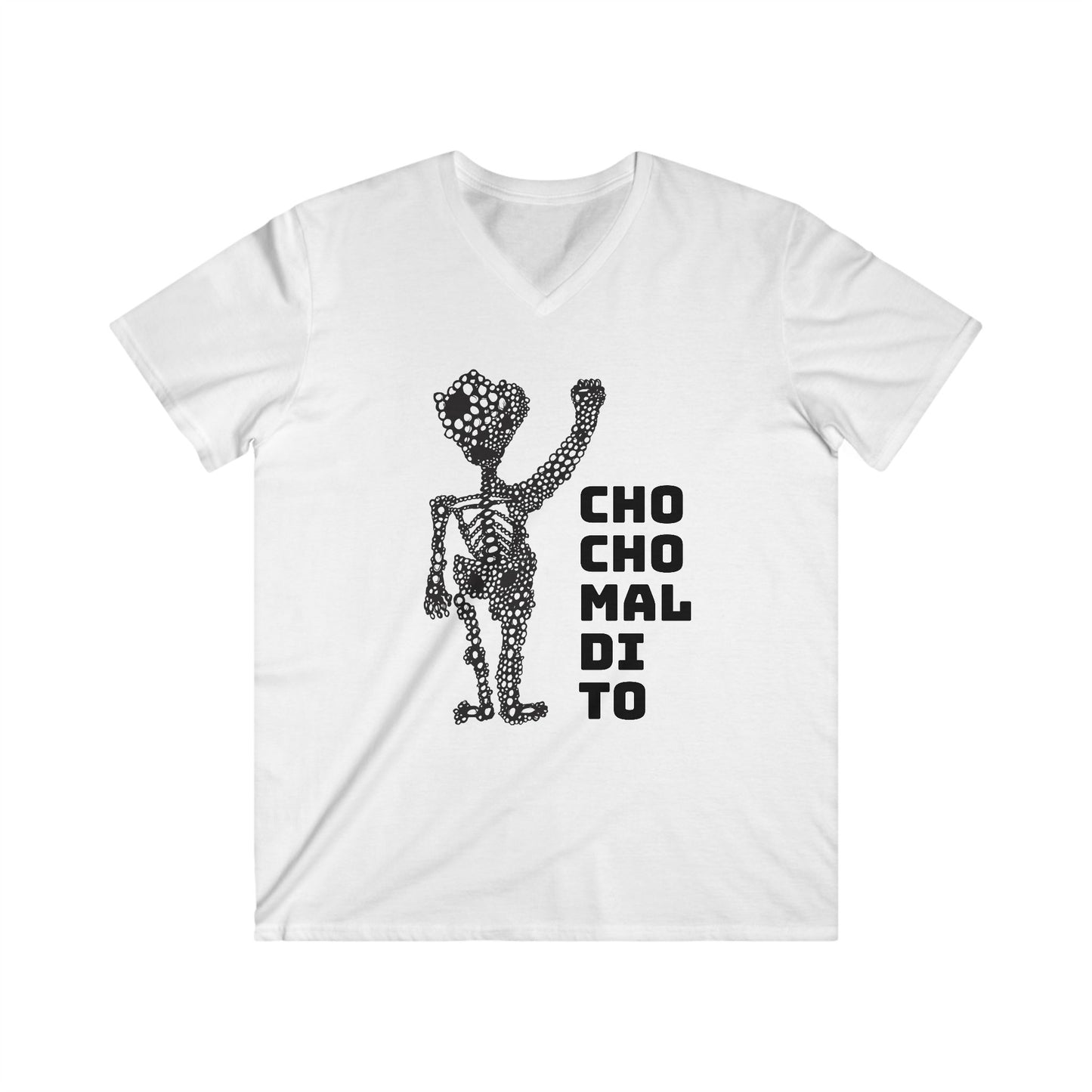 Monito hecho de chochos con puño alzado  (2005)